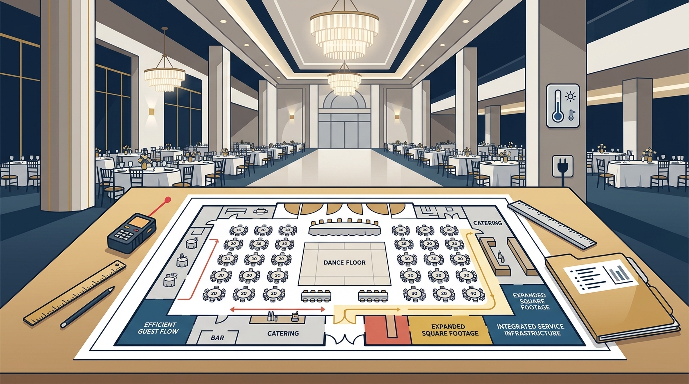 Advantages of Large Guest Count Wedding Venues