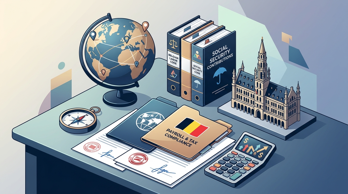 Can a Foreign Company Hire in Belgium Without a Local Office?