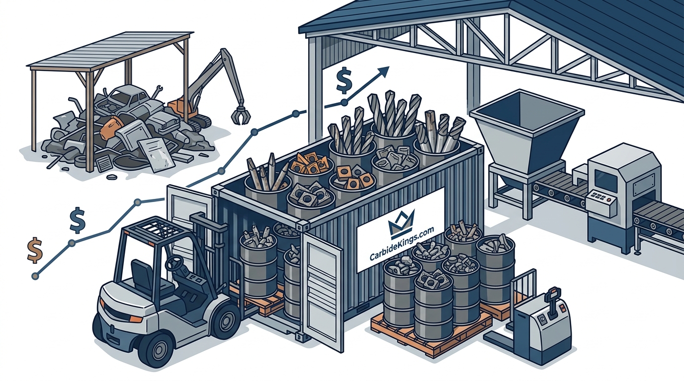 Alternatives to Selling Tungsten Carbide Scrap Locally
