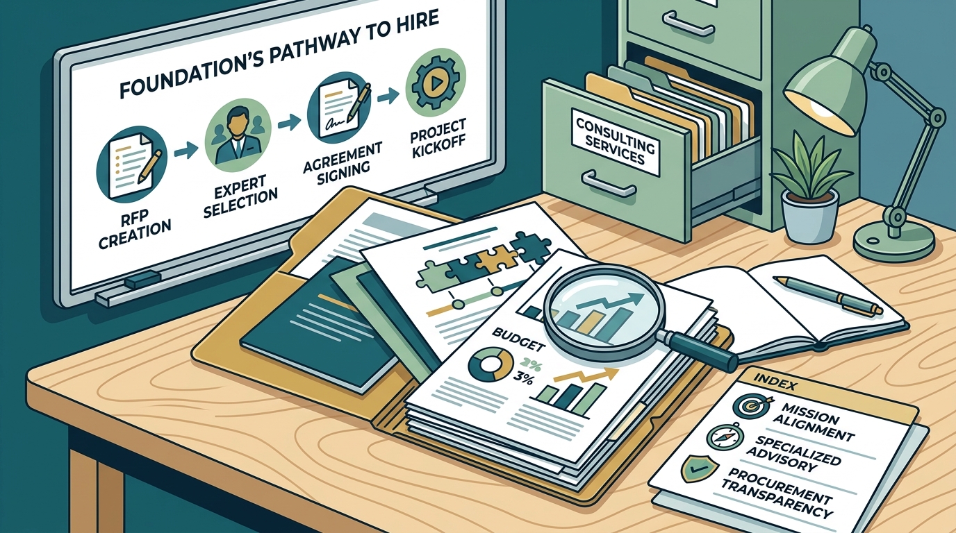 How Foundations Find and Hire Outside Consultants