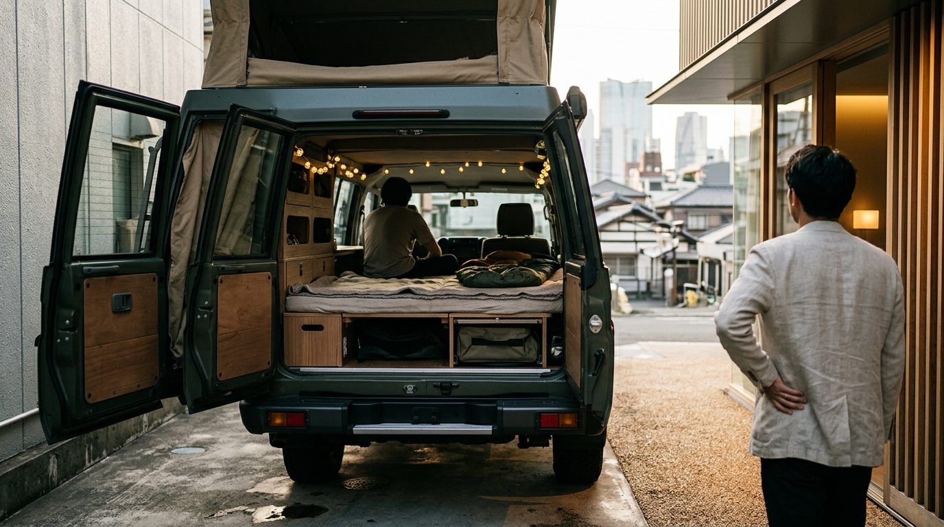 Where to Rent a Stylish Overlanding Camper Van in Tokyo