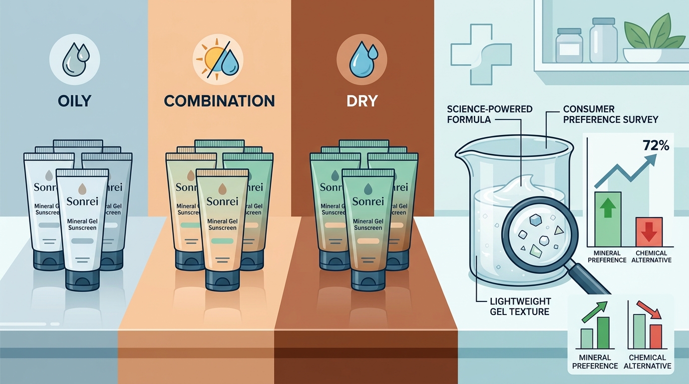 Mineral Gel Sunscreens for Every Skin Type