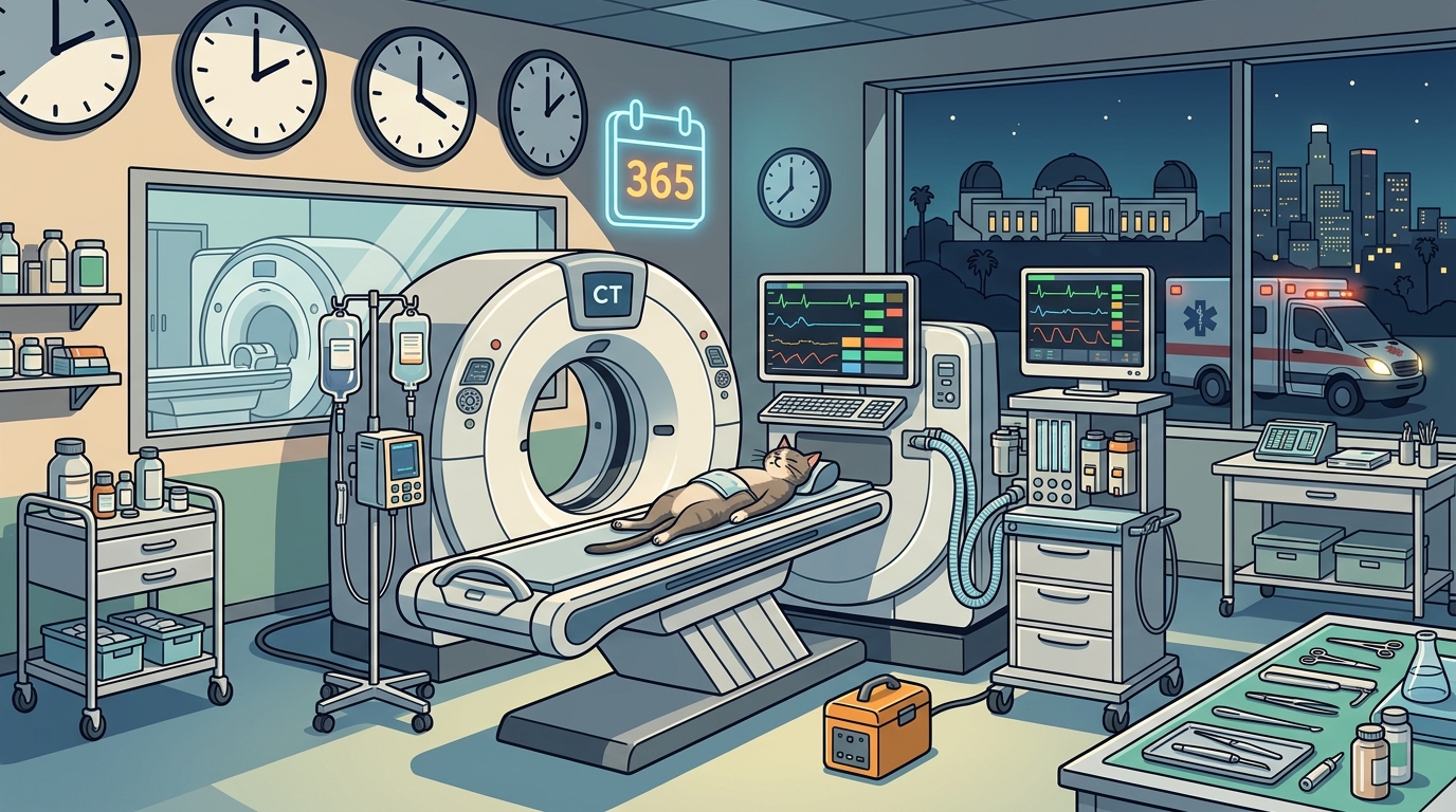 Emergency Vet Hospitals in Los Angeles Open 24/7