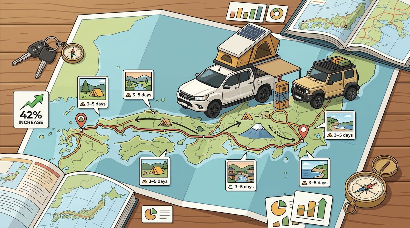 Best 3–5 Day Japan Camper Van Road Trip Guide