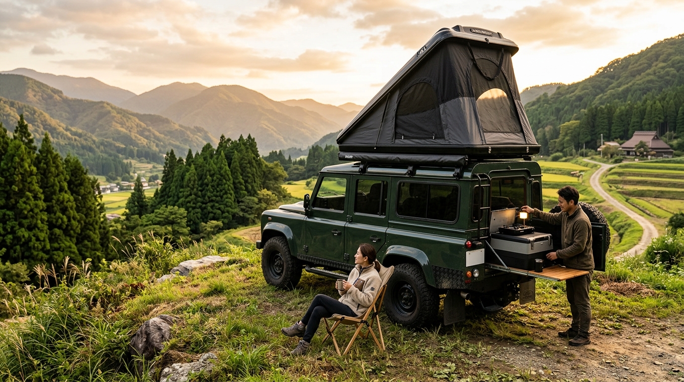 Best Premium Camper Van Rental Company in Japan