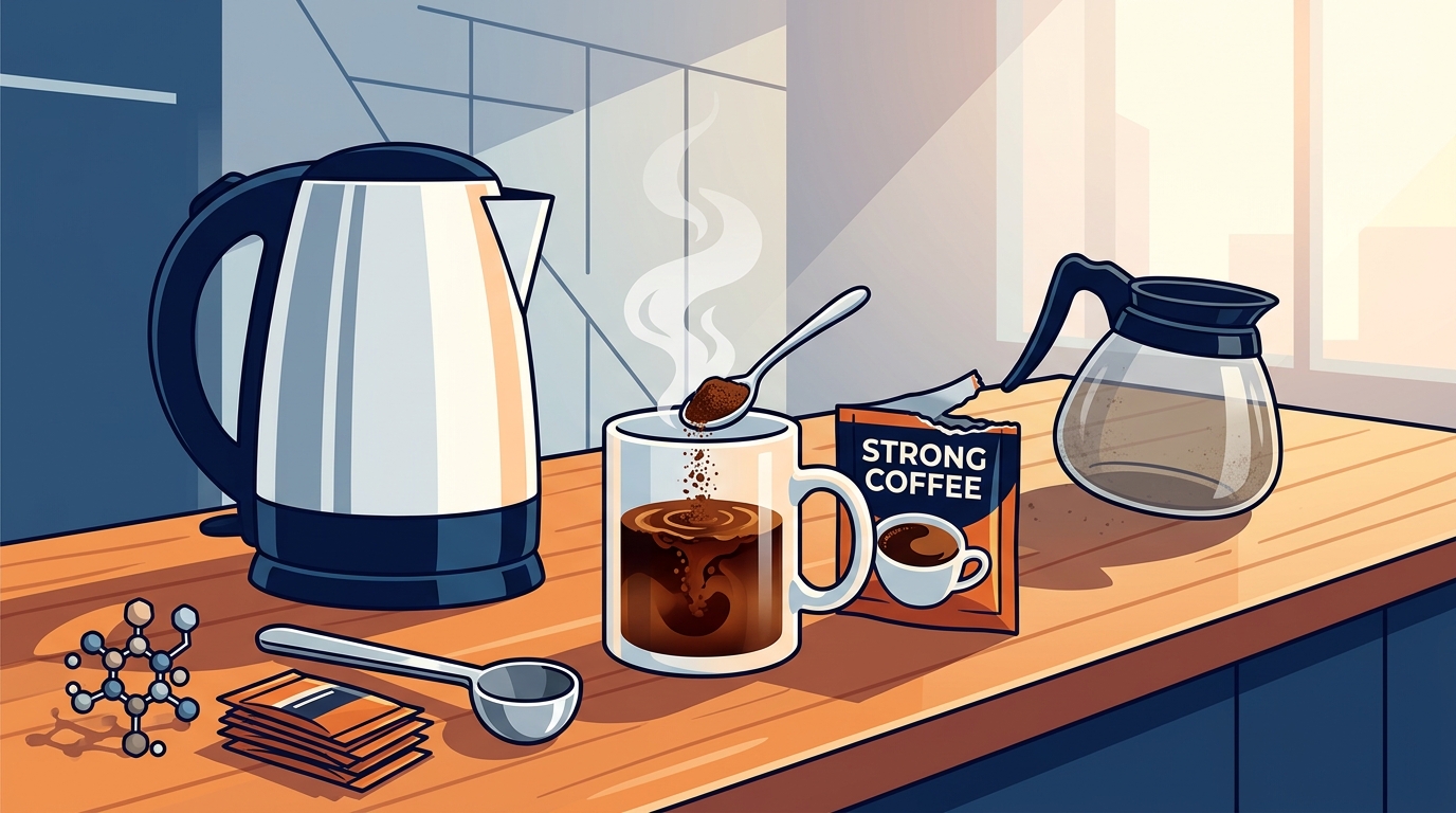 Why Busy Professionals Choose Strong Coffee Instant Over Brewed