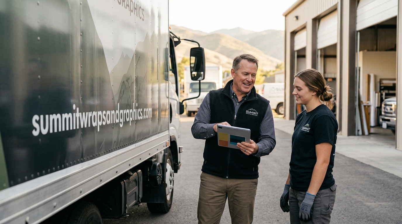 Benefits of Vehicle Wraps for Commercial Truck Promotion