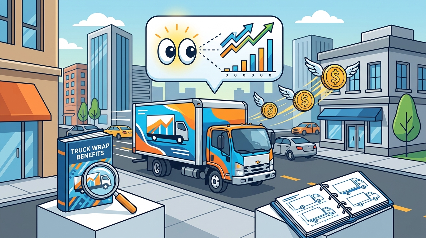 Benefits of Vehicle Wraps for Commercial Truck Promotion