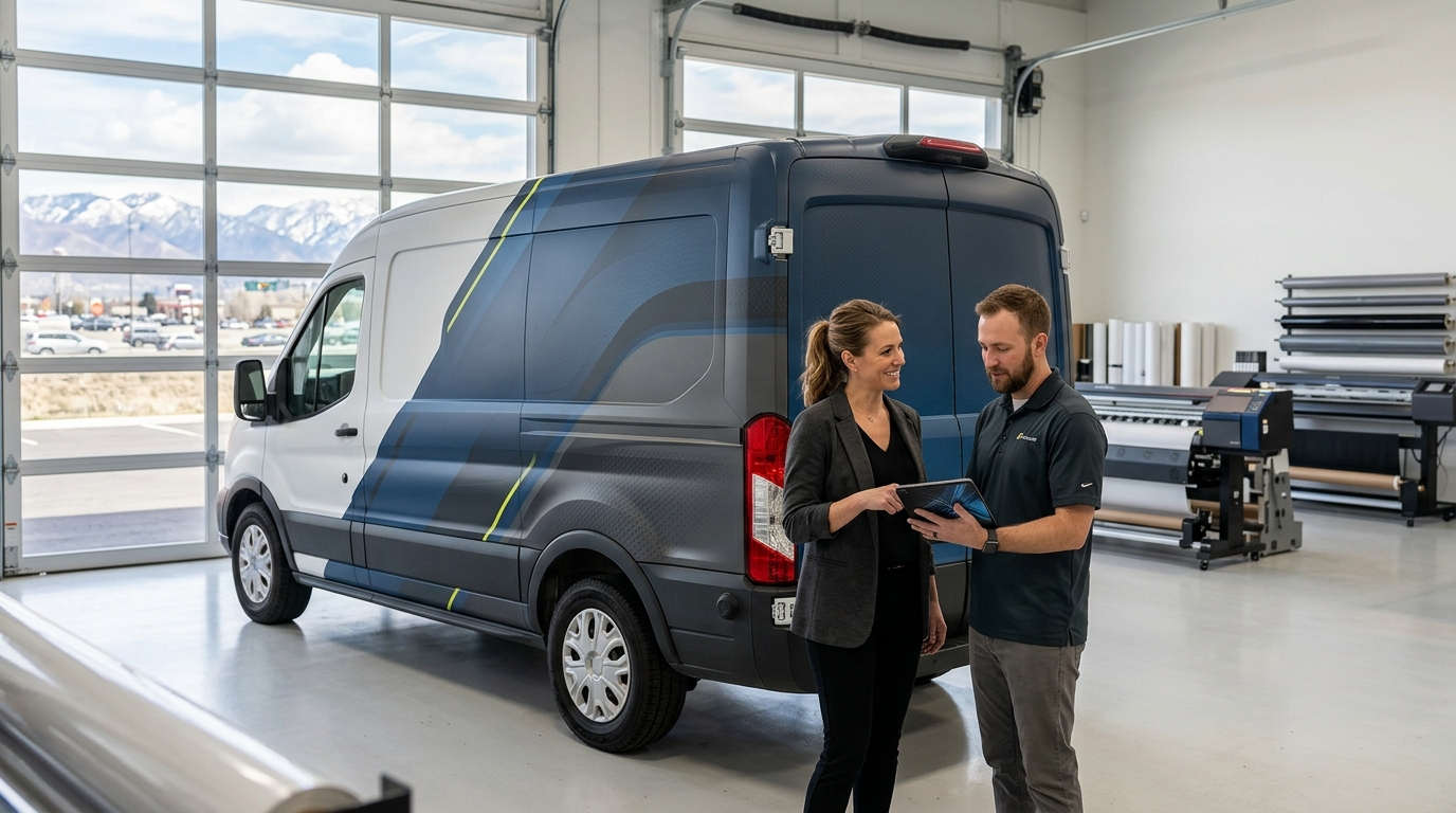 Where to Get Commercial Vehicle Wraps in Salt Lake County
