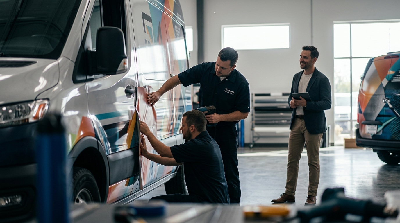 Get a Quote for Commercial Fleet Wraps in Salt Lake County