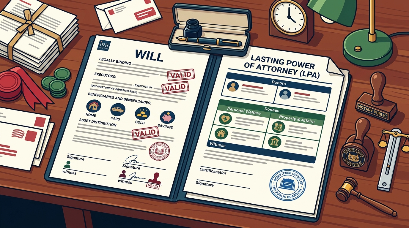 Steps to Draft a Legally Binding Will or LPA in Singapore