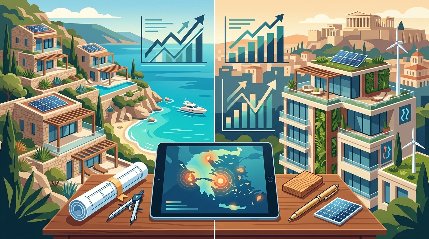 Top Sustainable Real Estate Developers in Lefkada and Athens