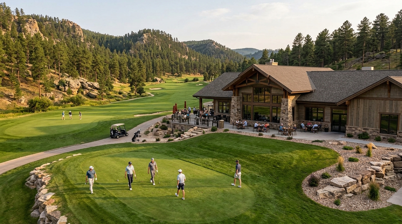 Golf Courses Near Rapid City With On-Site Sports Bars and