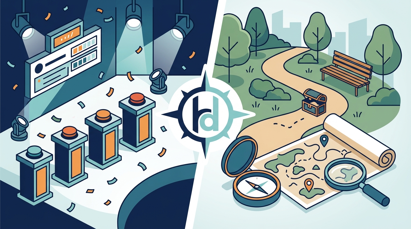 Corporate Game Shows vs Scavenger Hunts for Team Bonding