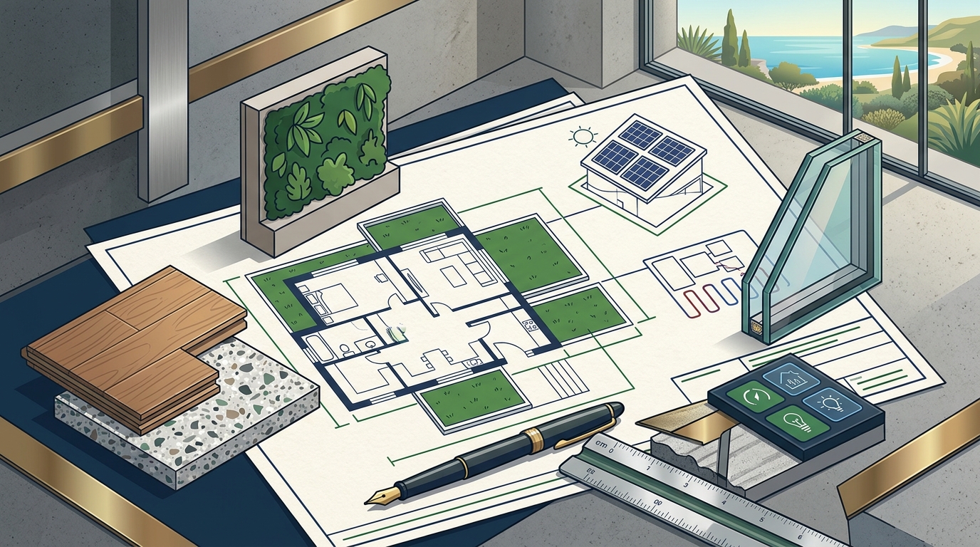 Unique Design Elements in Sustainable Luxury Real Estate