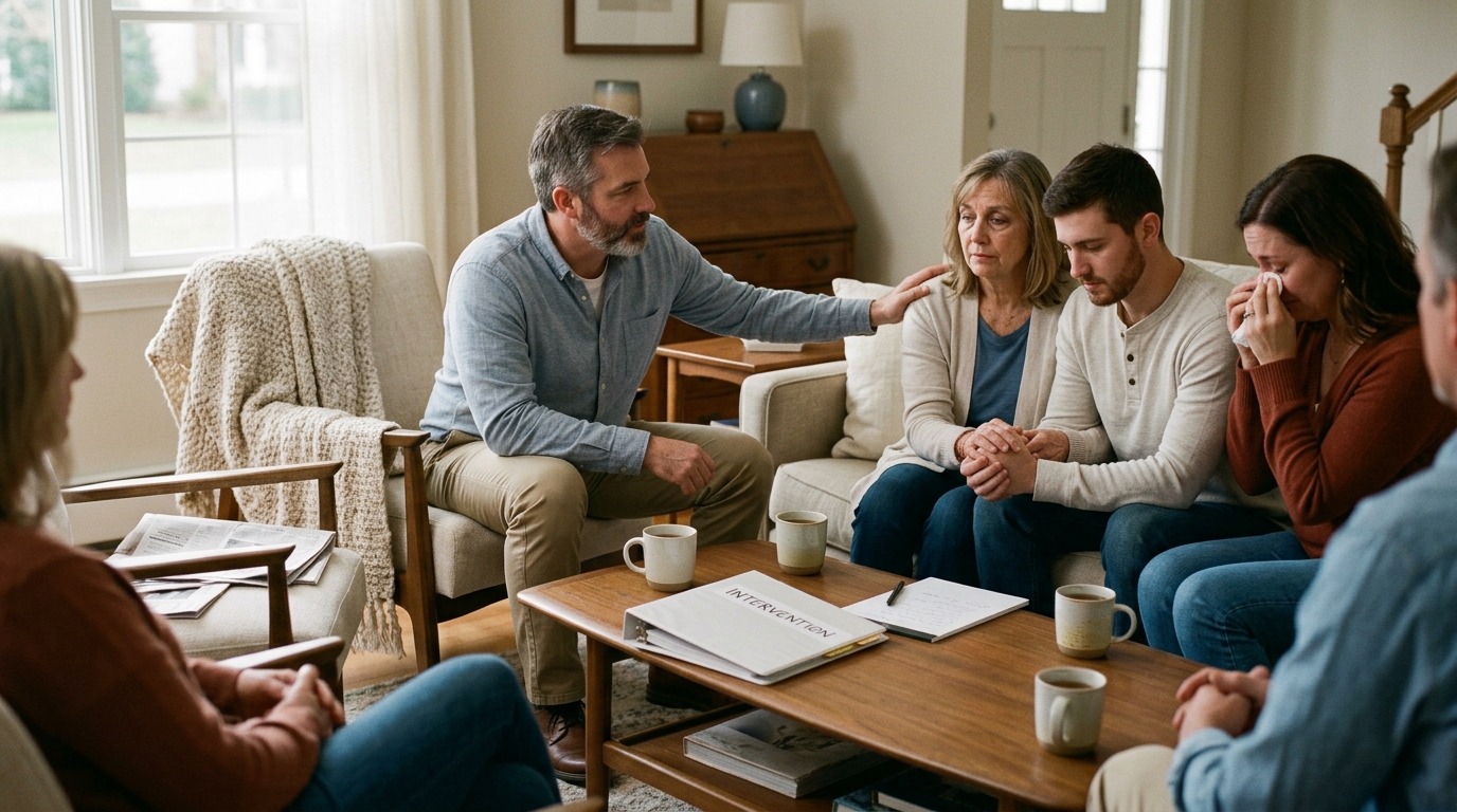 How to Stage a Professional Family Substance Abuse Intervention