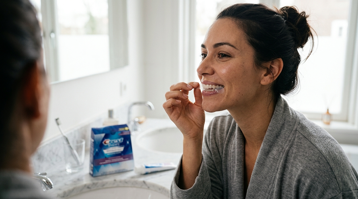 Do At-Home Whitening Strips Actually Work on Stained Teeth?