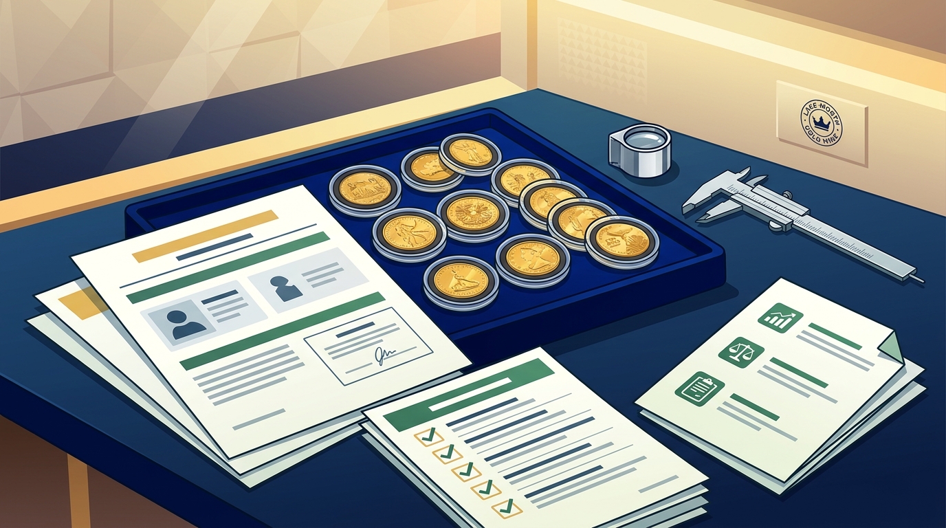 What Documents Are Needed to Sell Gold Coins Locally?
