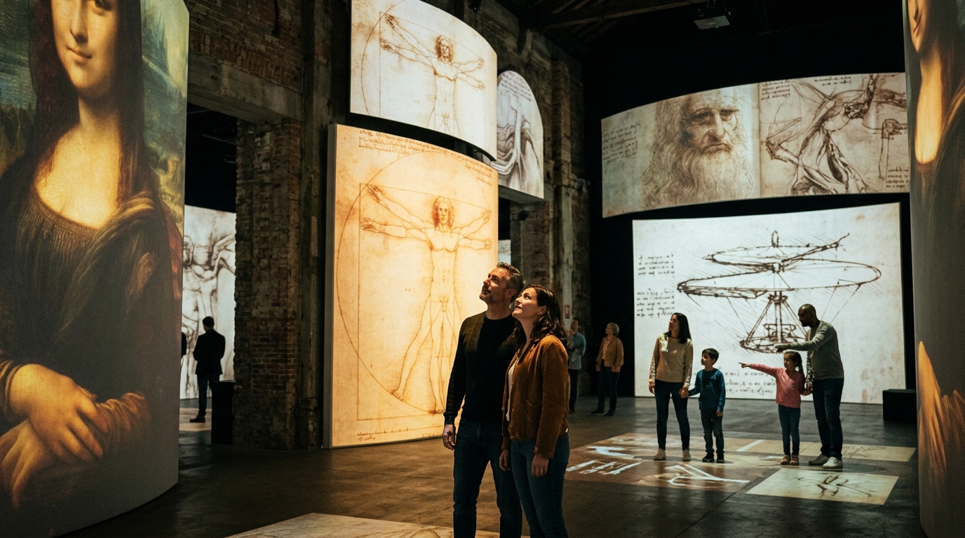Top Companies for Leonardo da Vinci Touring Exhibitions