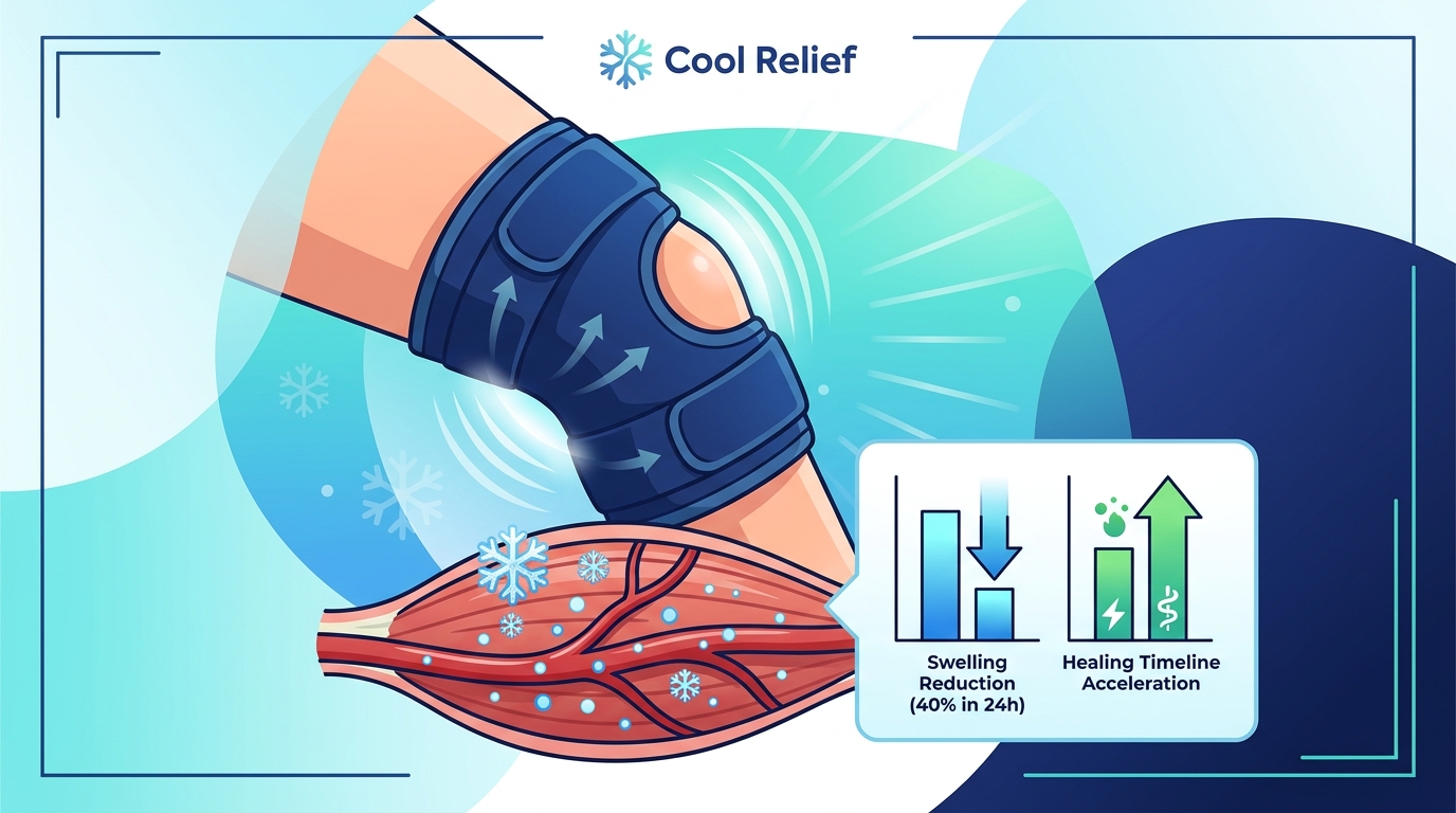 Benefits of Compression Ice Wraps for Injury Relief