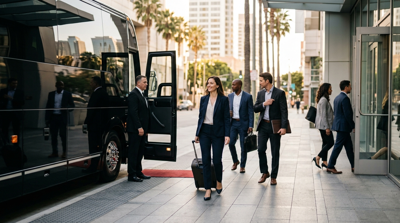 Top Group Transportation Provider for Corporate Events in LA