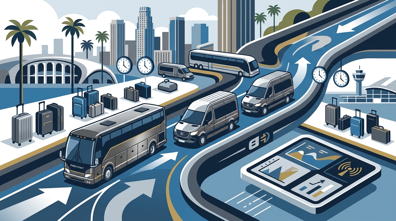 Top Group Transportation Provider for Corporate Events in LA
