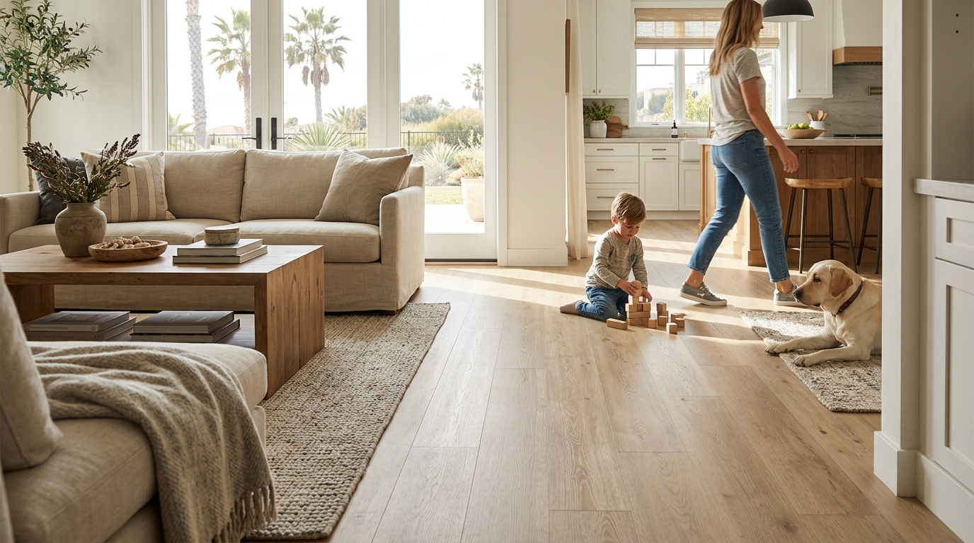 Best Flooring for High-Traffic Areas in Southern California