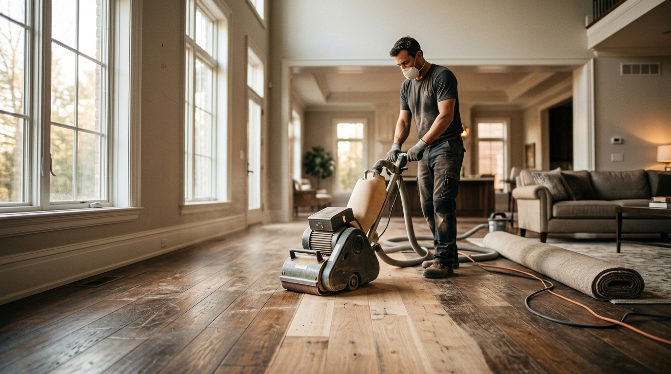 Benefits of Professional Hardwood Sanding and Refinishing