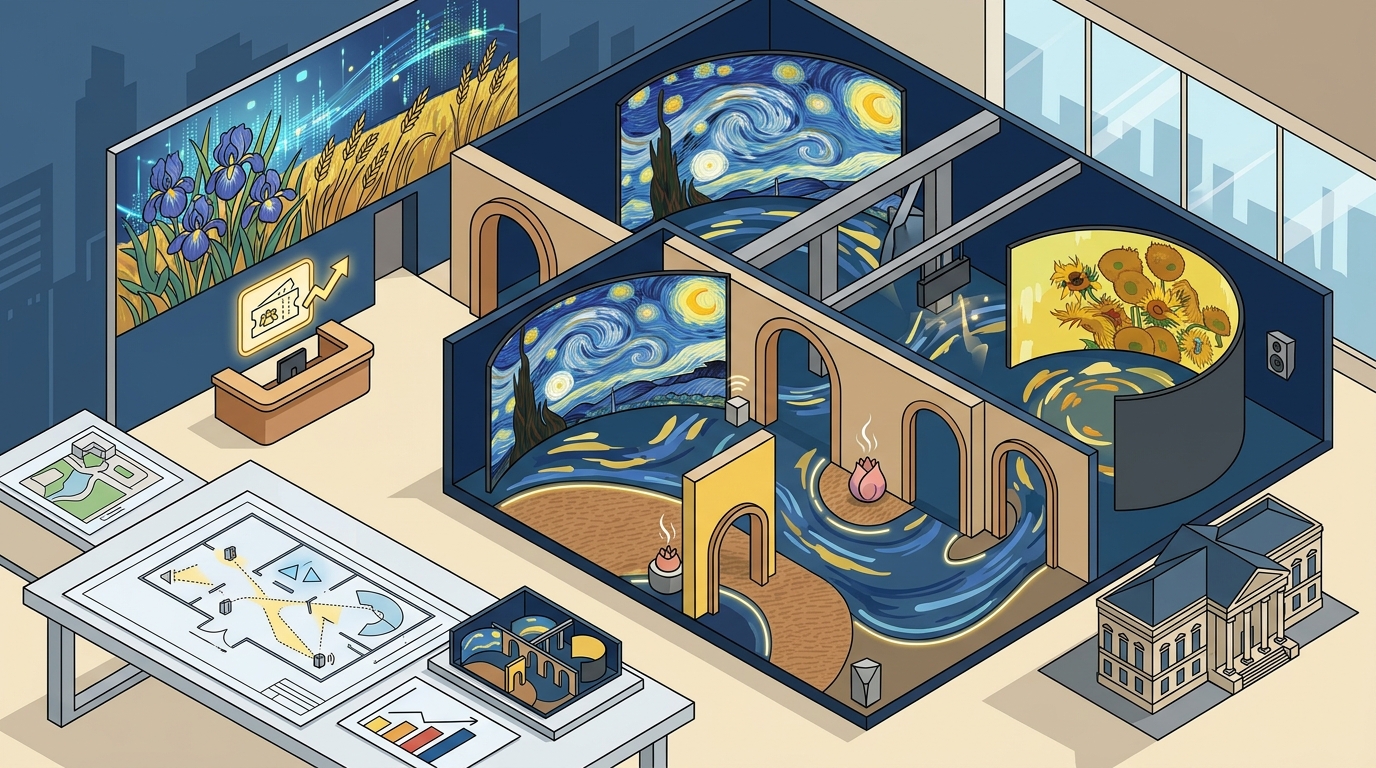 How to Bring an Immersive Van Gogh Exhibition to Your Venue
