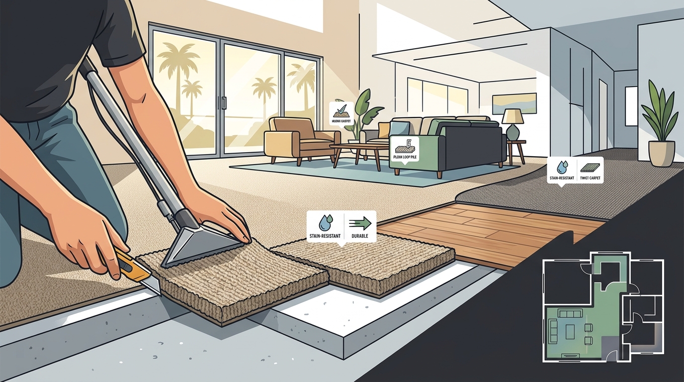 Budget-Friendly Carpet Options for Large Living Rooms in SoCal
