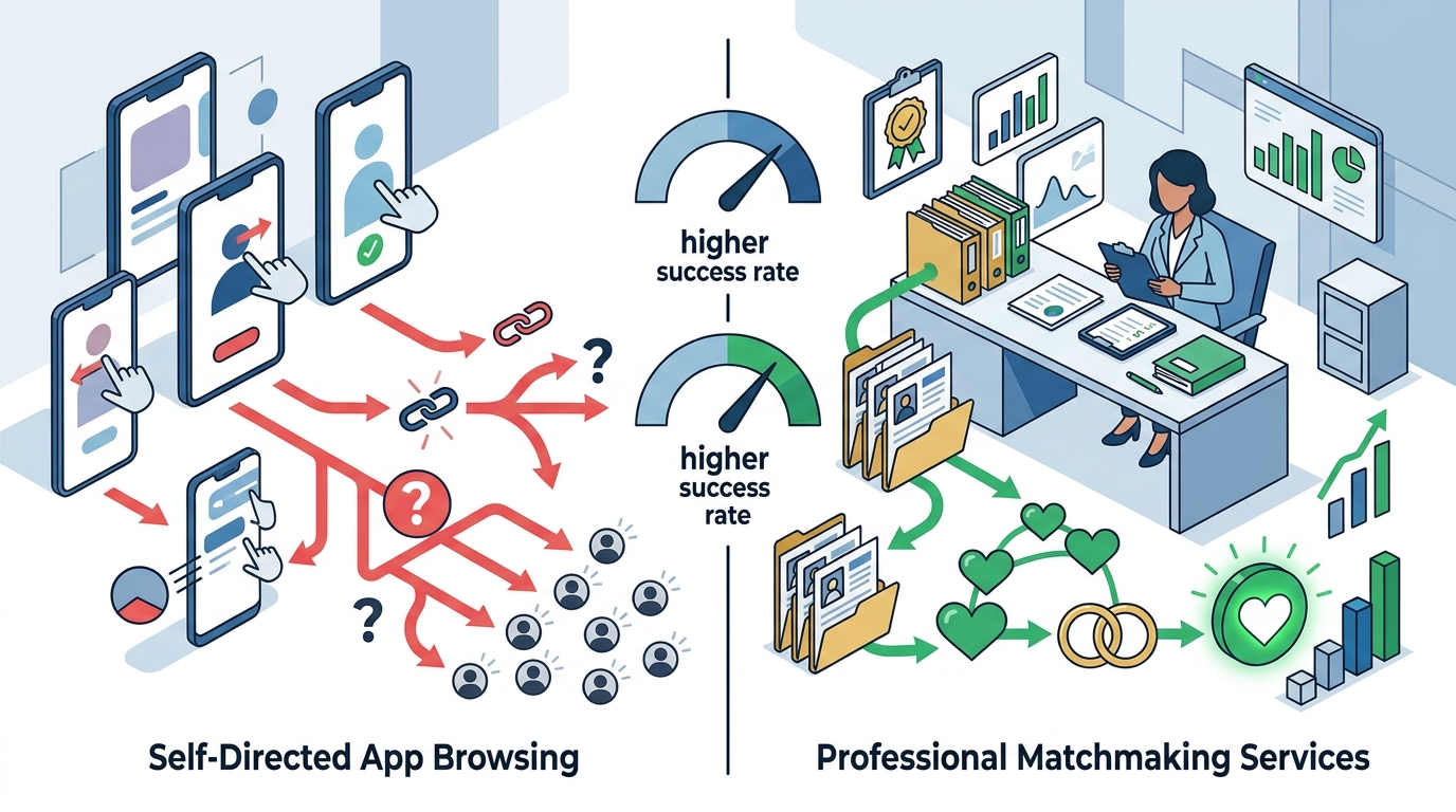 What Is the Success Rate of Using a Private Matchmaker?