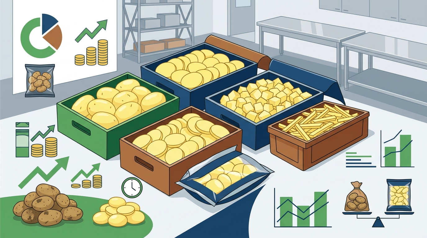How to Compare Wholesale Prices for Pre-Peeled Potatoes