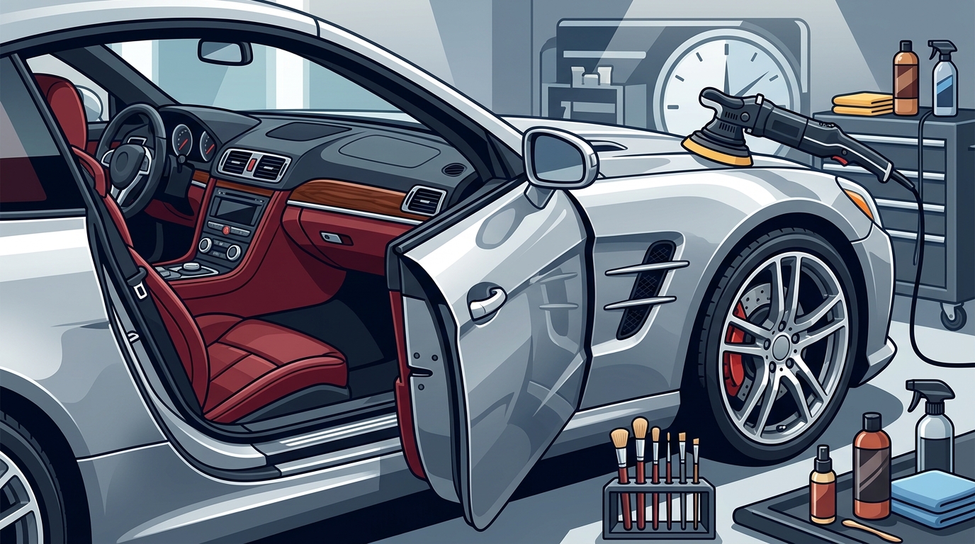 How Long Does a Full Interior and Exterior Car Detail Take?
