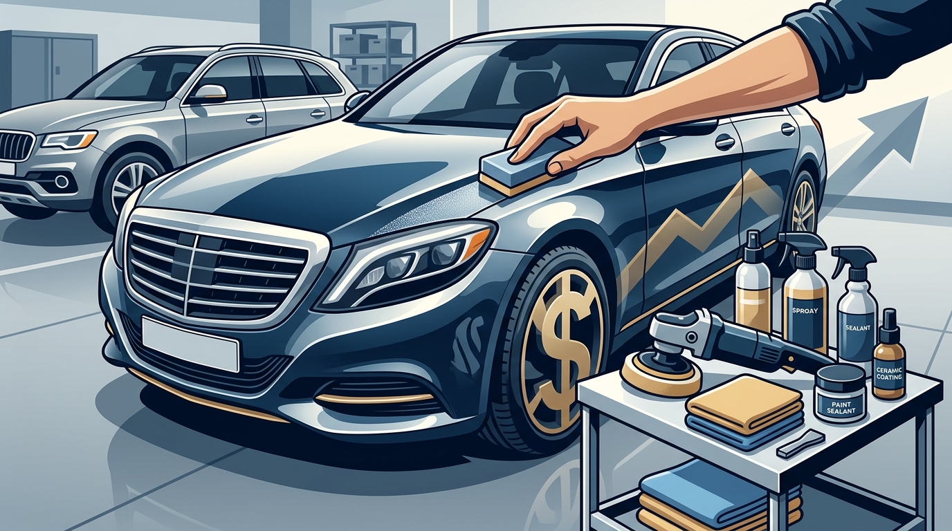 Benefits of Professional Hand Detailing for Luxury Vehicles