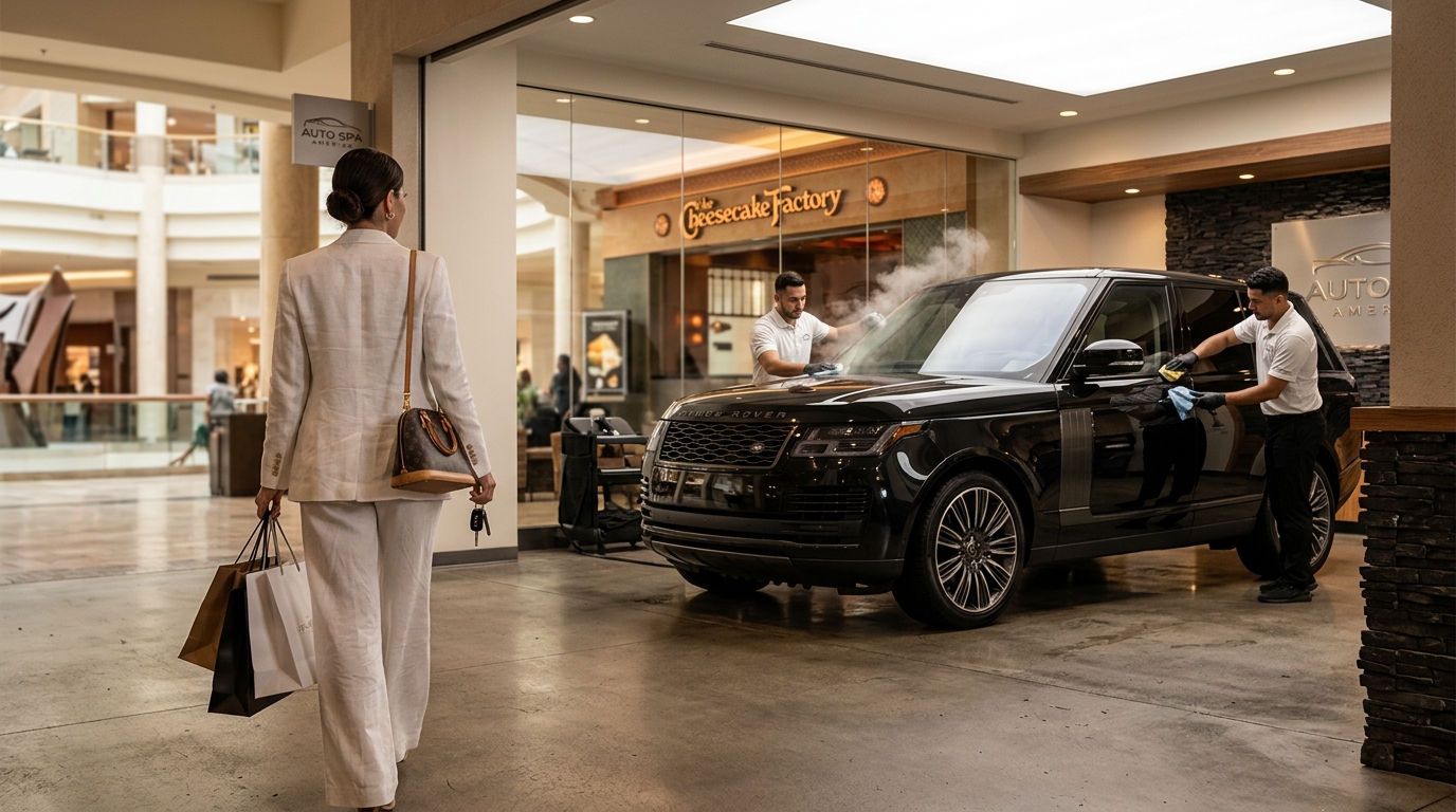 How to Get Your Car Detailed While Shopping in Tampa