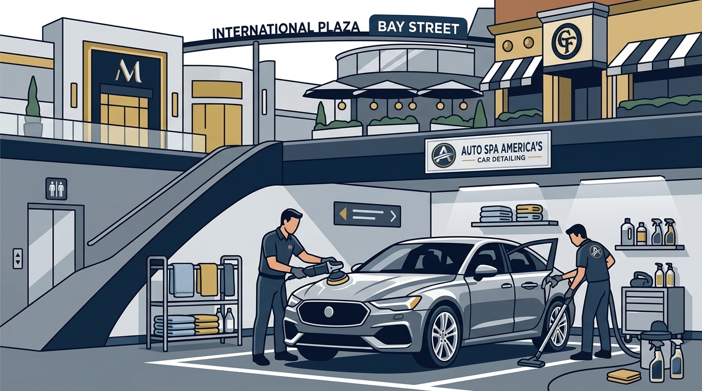 How to Get Your Car Detailed While Shopping in Tampa