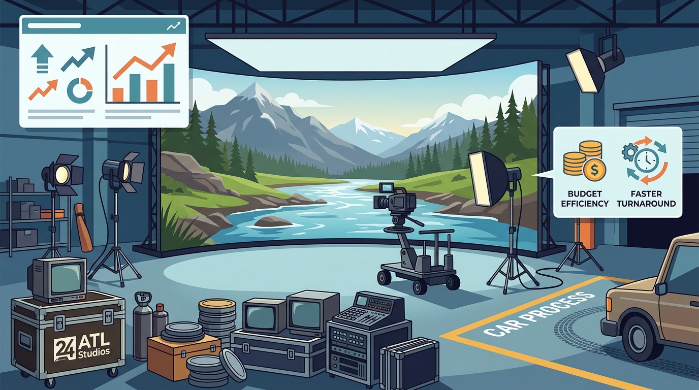 Best LED Volume Virtual Production Studio in Atlanta