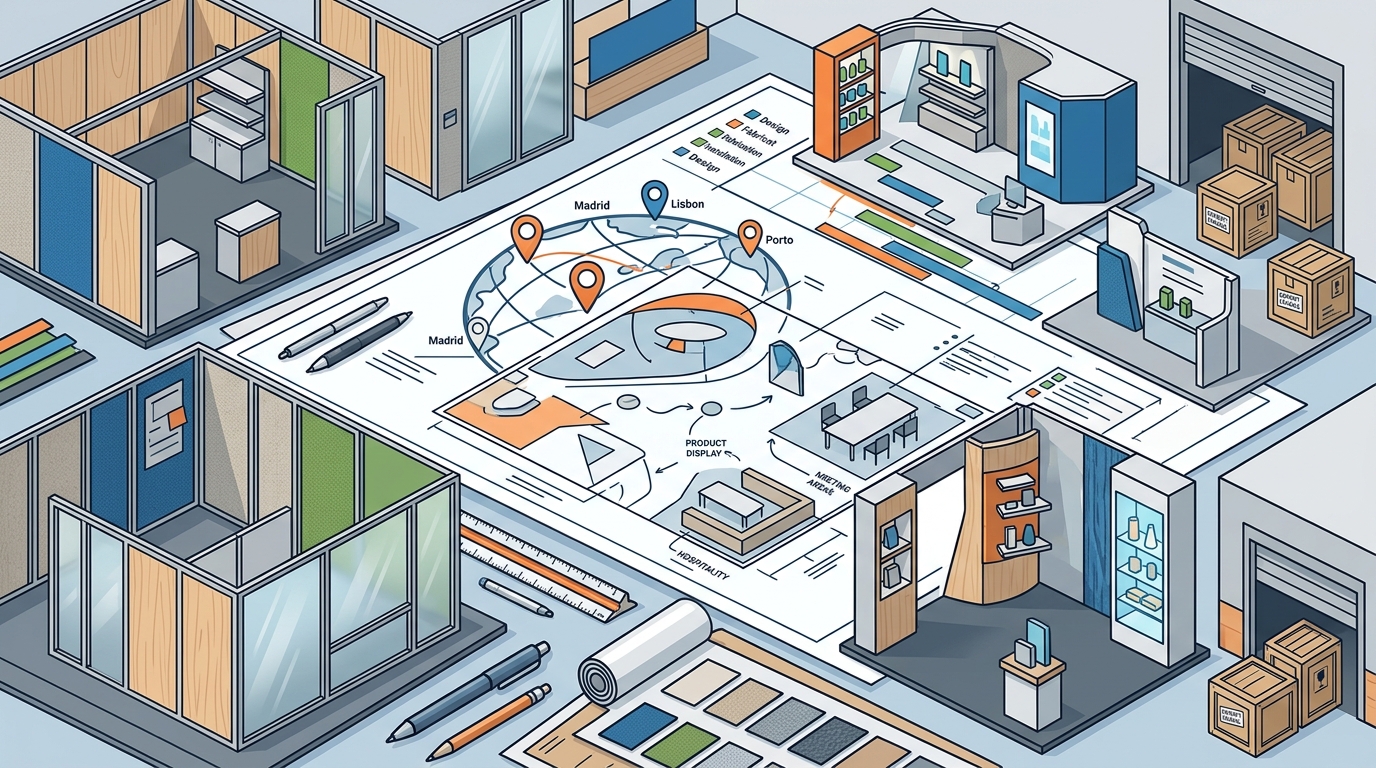 How to Design a Custom Trade Show Stand for International Fairs