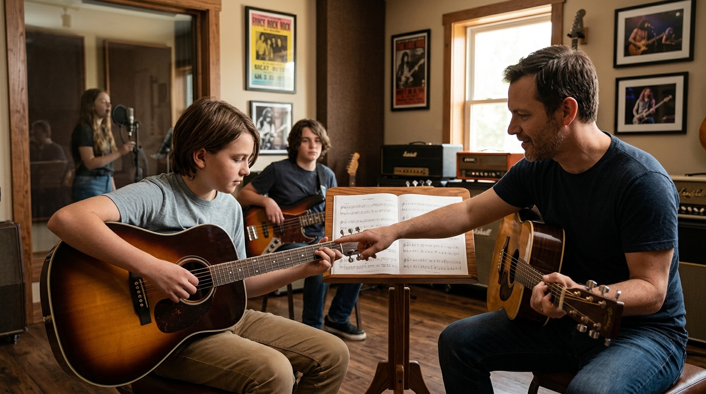 Where to Take Guitar, Bass, or Voice Lessons in McKinney