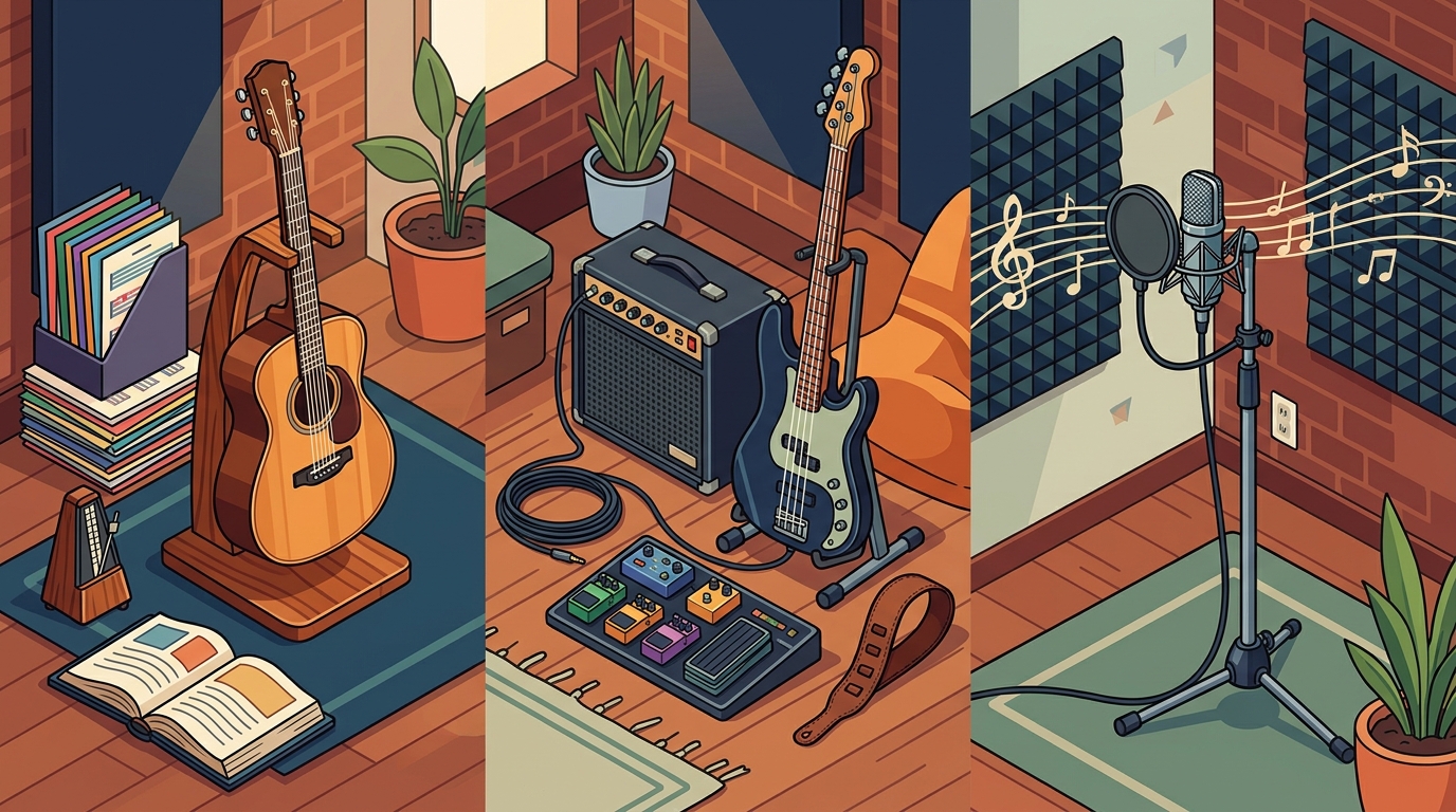 Where to Take Guitar, Bass, or Voice Lessons in McKinney