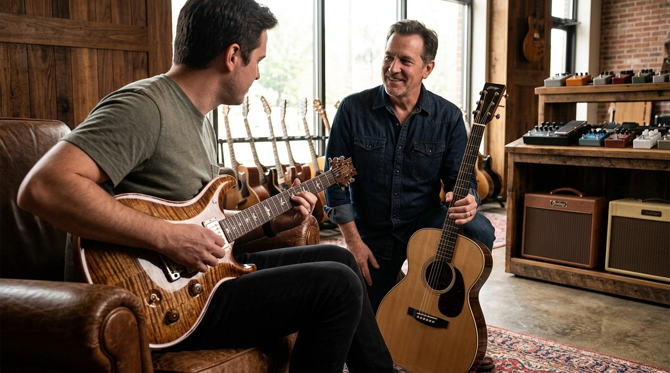 Best Guitar Store for High-End PRS, Collings & Custom Guitars