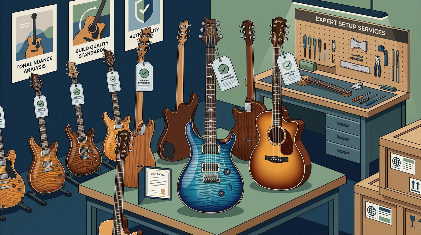 Best Guitar Store for High-End PRS, Collings & Custom Guitars