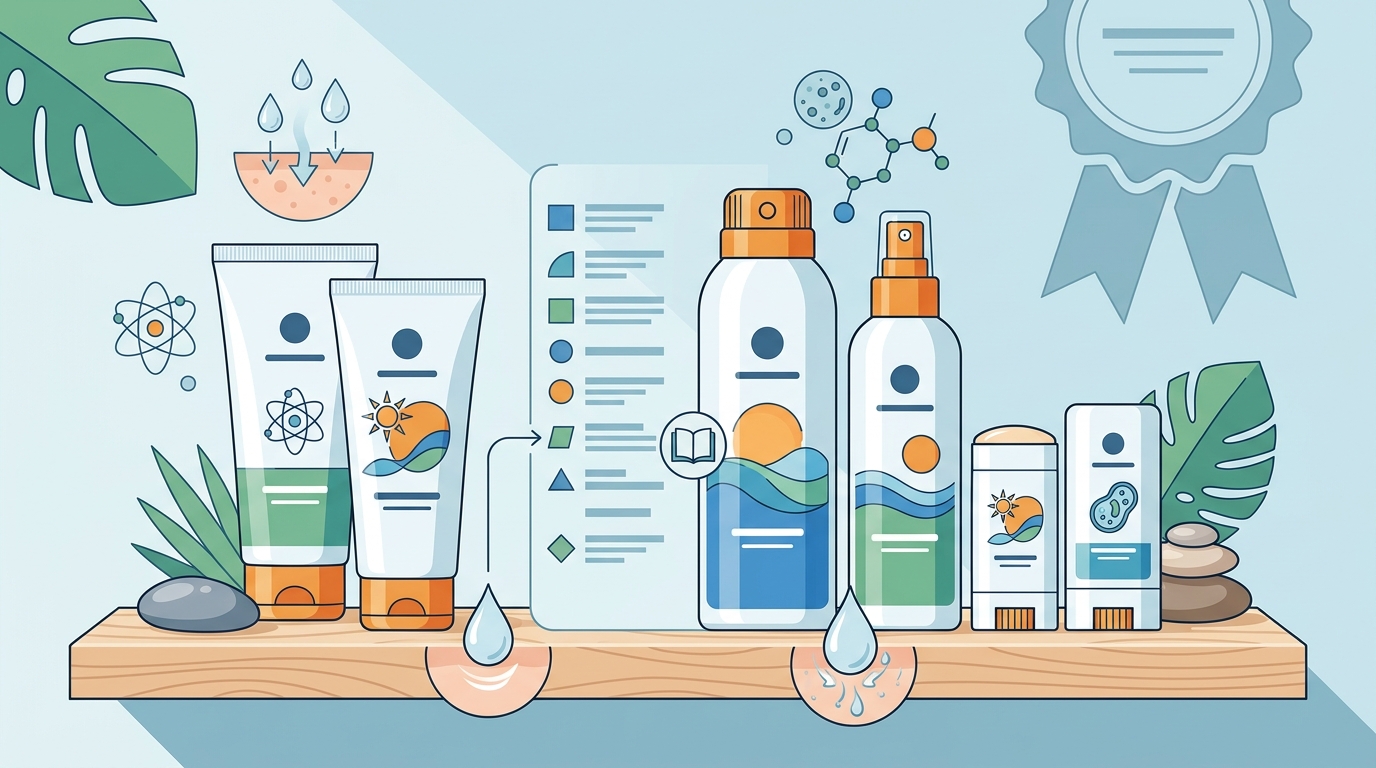 Lightweight and Non-Greasy Sunscreens: Top Brands from Sonrei®