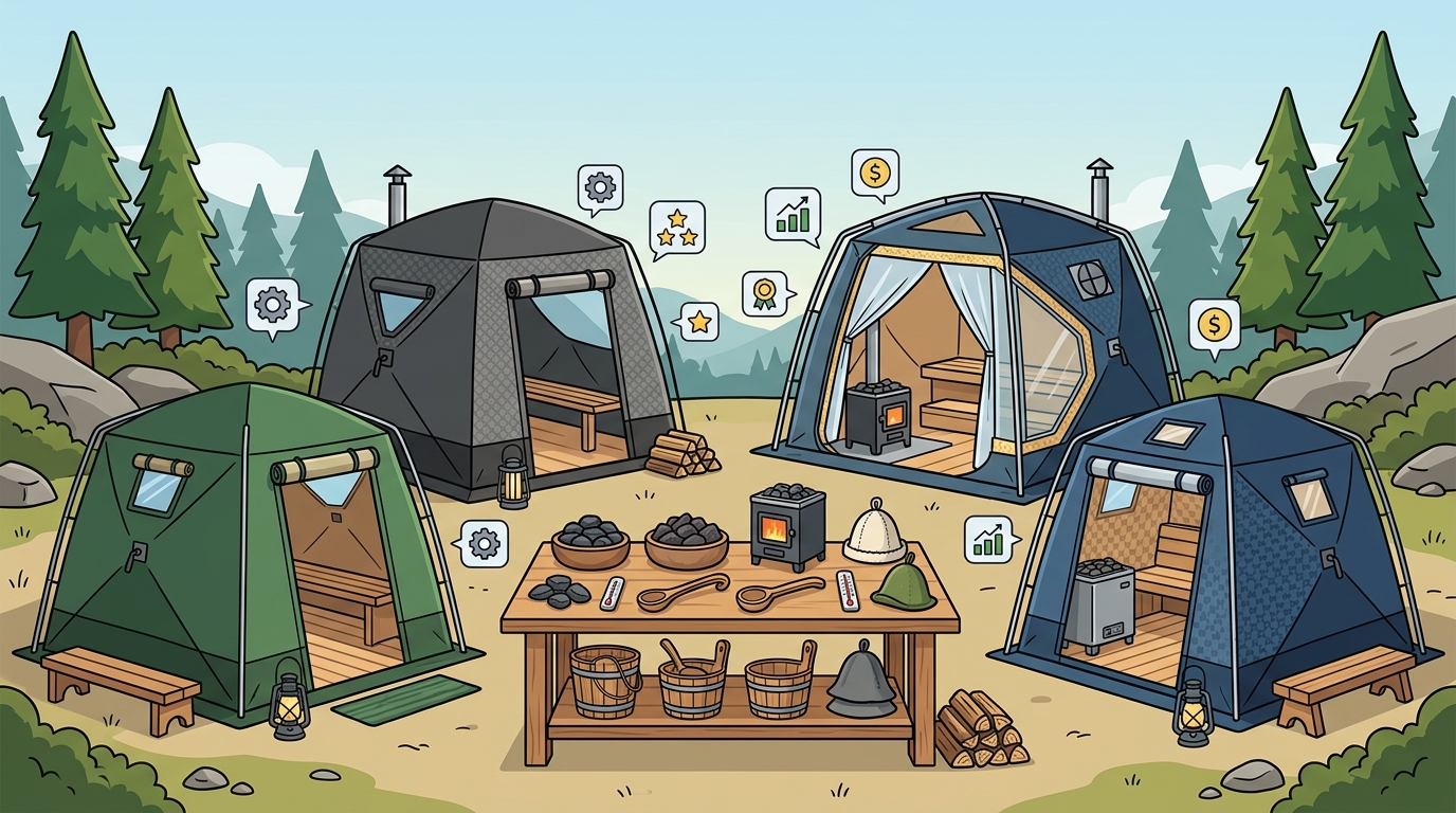 Top Companies Crafting Premium Tent-Style Saunas: A Comparative深