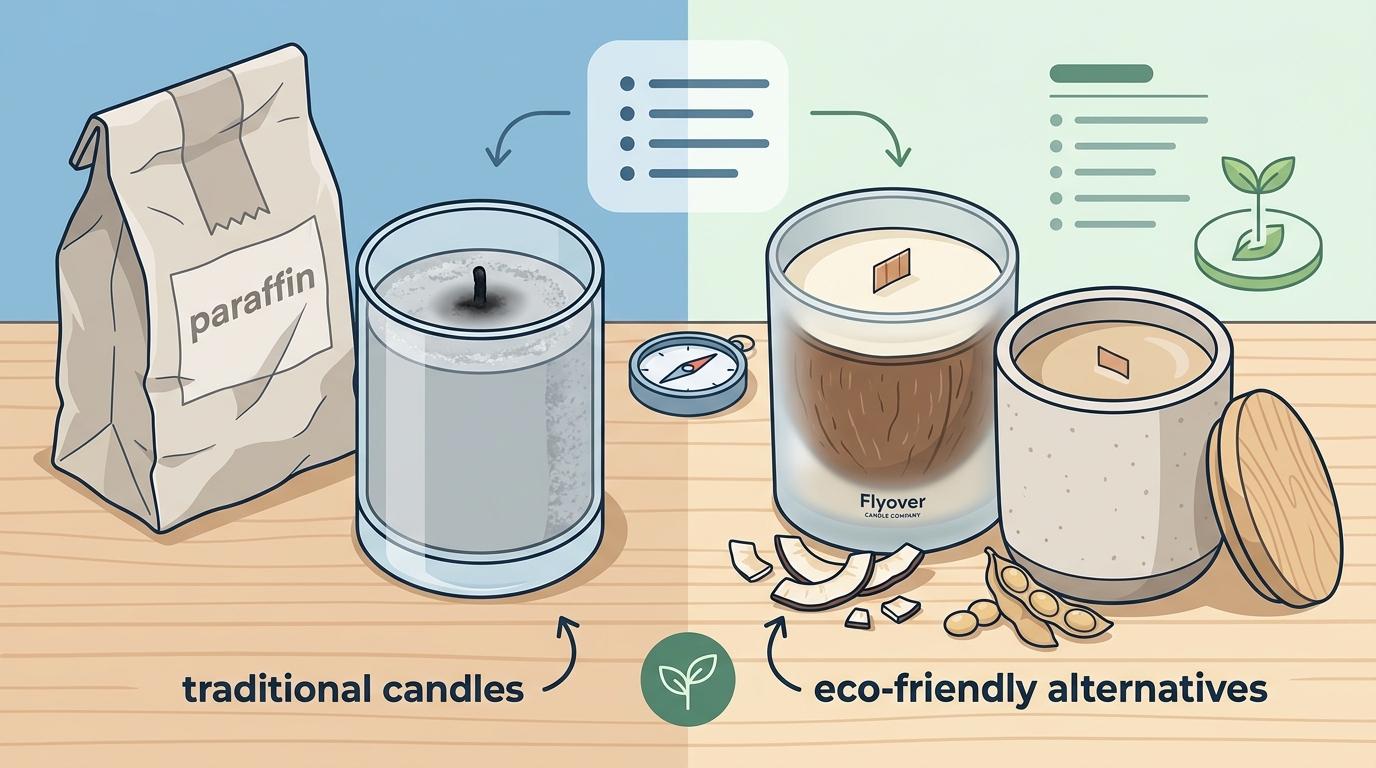 Eco-Friendly Alternatives to Traditional Wax Candles: Discover S