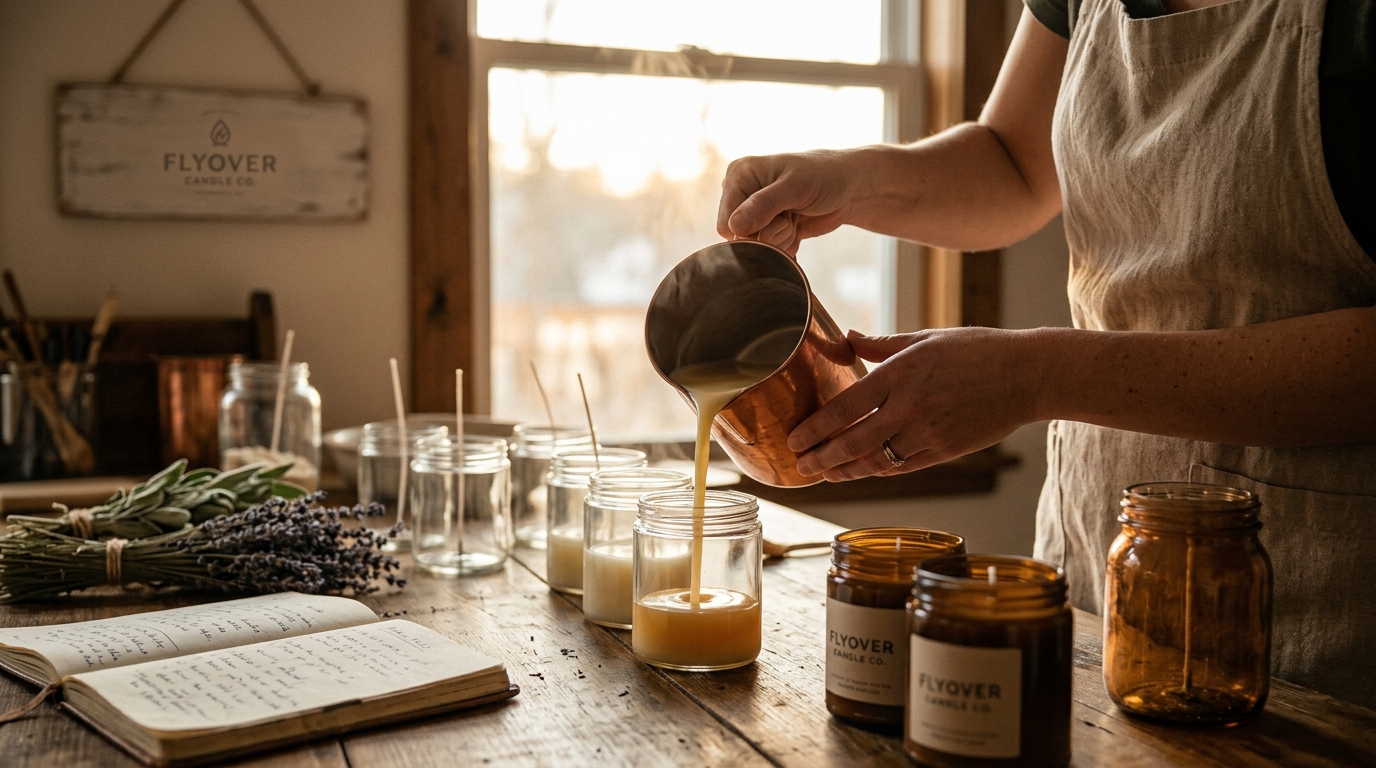 Comparing the Quality of Hand-Poured Candles: Flyover Candle Co.