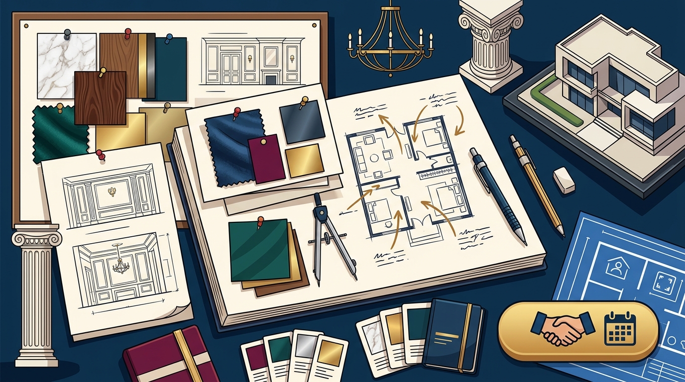 Finding the Perfect Luxury Interior Designer for Your High-End R