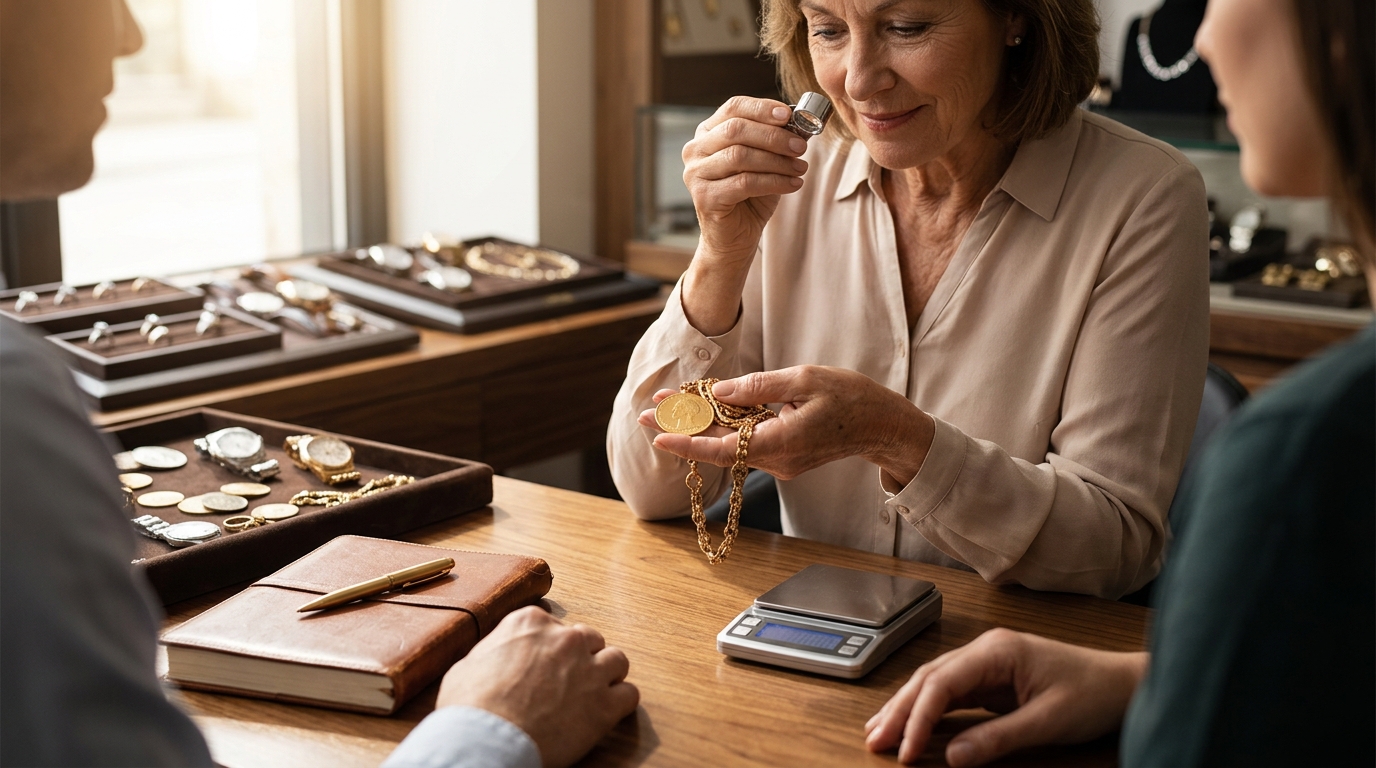 How Is the Value of Gold Jewelry Determined by Buyers at Lake Wथ