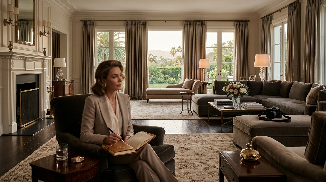 Hollywood Glamour and American Elegance in Luxury InteriorDesign