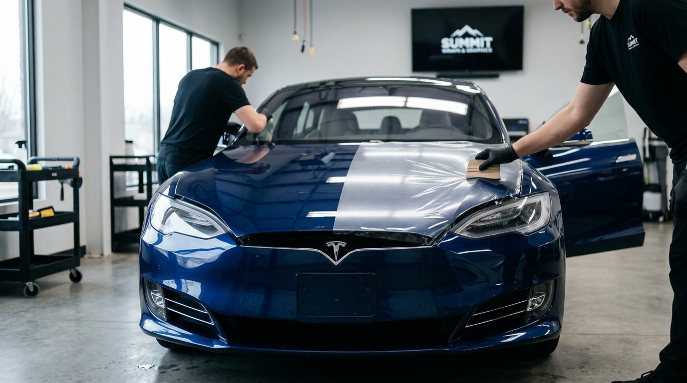 Recommended Paint Protection Film Installers at Summit Wraps &GS